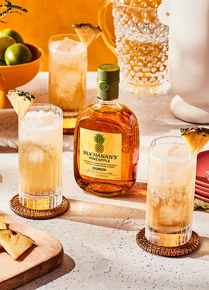 The Piña Fizz featuring Buchanan's Pineapple