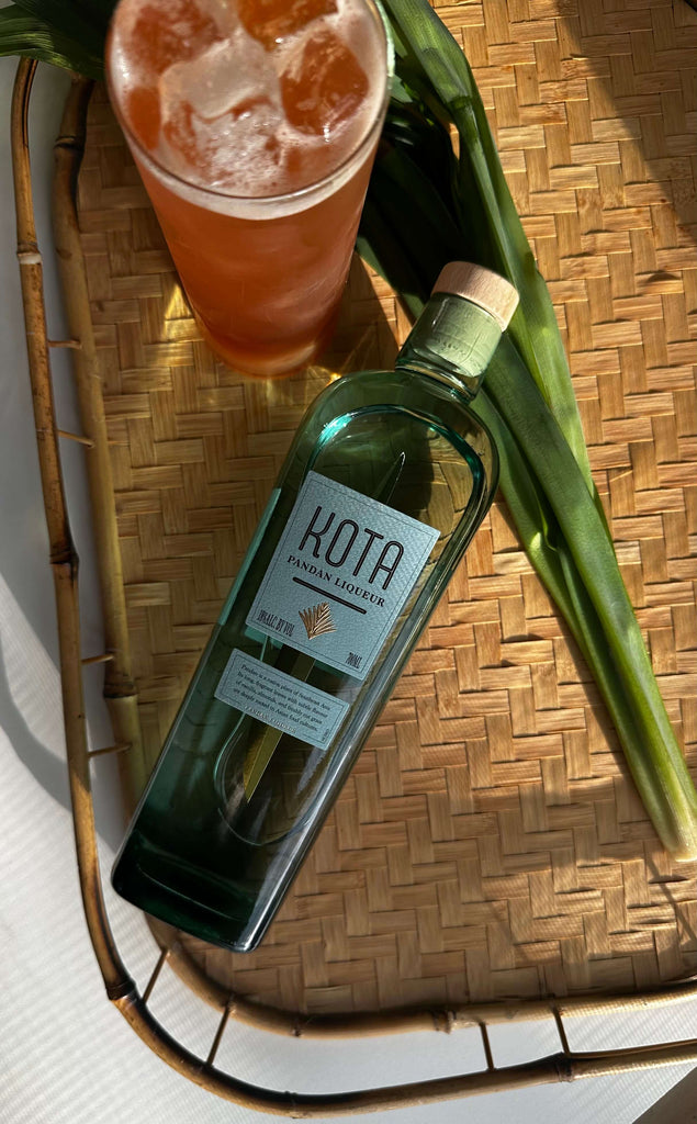 Kota Pandan Singapore Sling, a cocktail recipe featuring Kota Pandan Liqueur