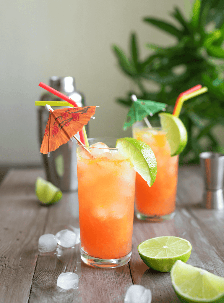 Get to exploring with this modern tropical cocktail: Lost Lake