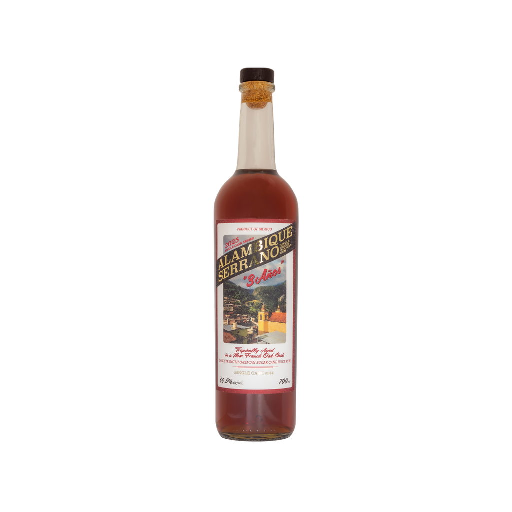 Bottle Image for Alambique Serrano 3 Años Single Cask #144 New French Oak Aged Rum