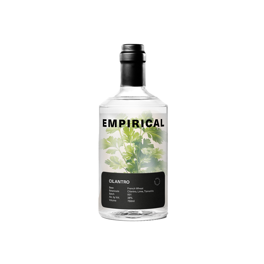 Bottle of Empirical Cilantro.