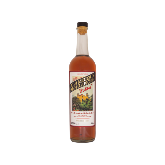 Alambique Serrano 3 Años Single Cask #268 Ex Bourbon Barrel Aged Rum