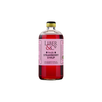 Bottle of Liber & Co. Pacific Strawberry Syrup. product image