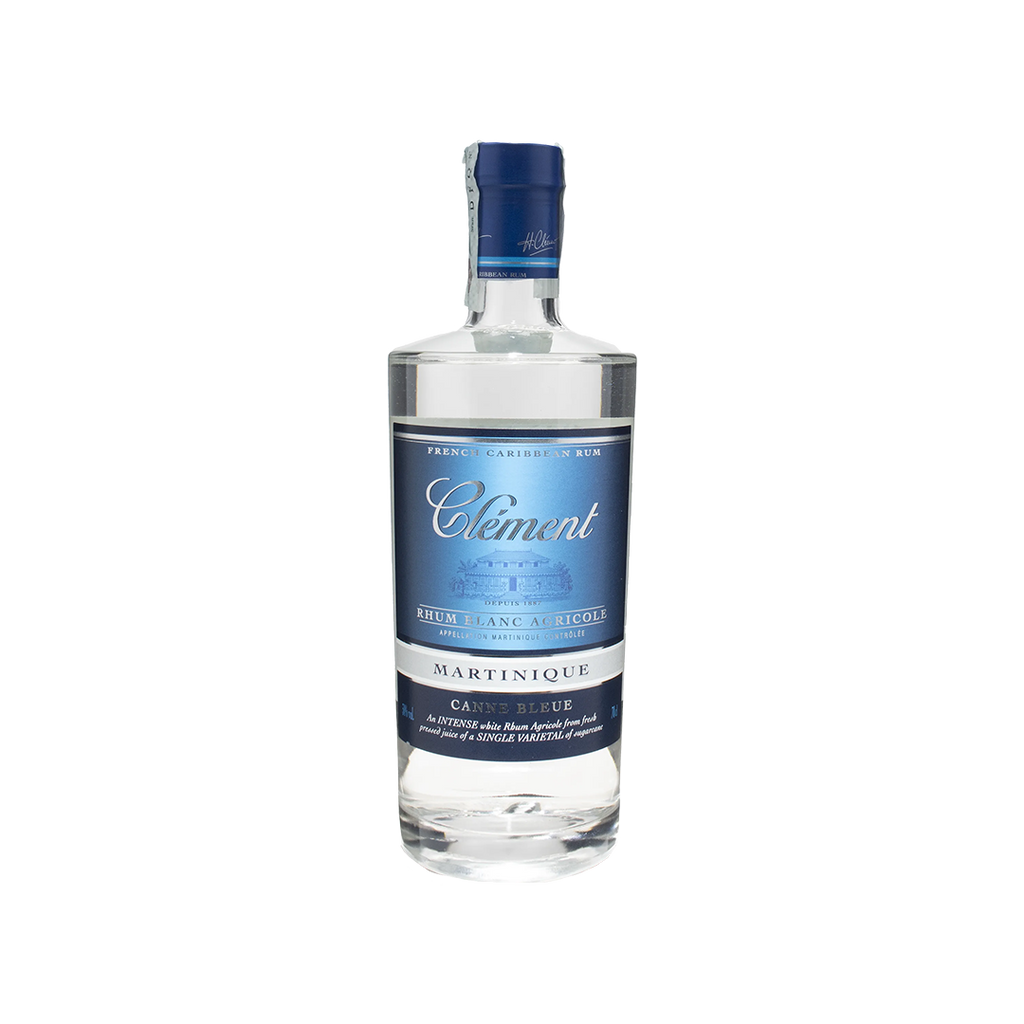Bottle of Rhum Clément Canne Bleue.