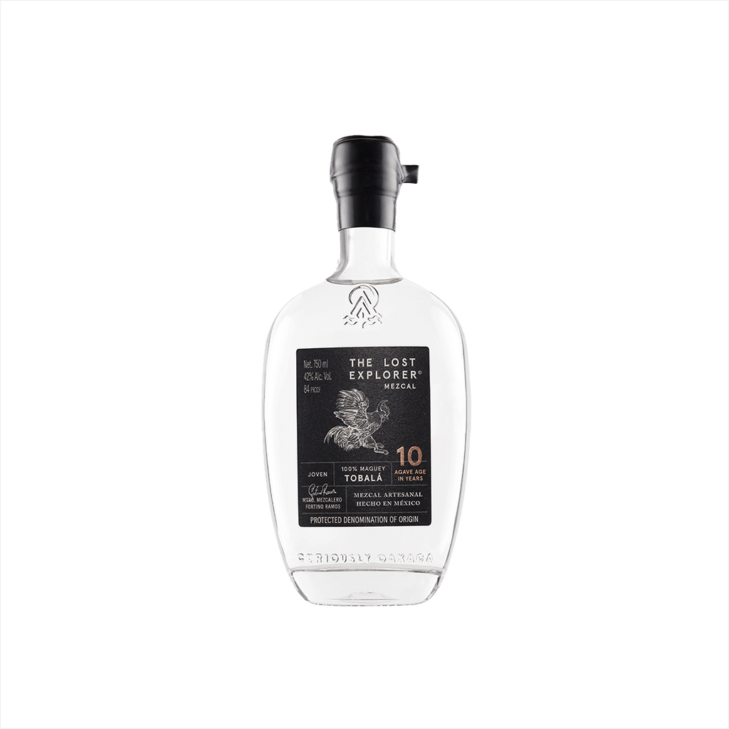 Bottle of The Lost Explorer Tobala Mezcal - 750ml.