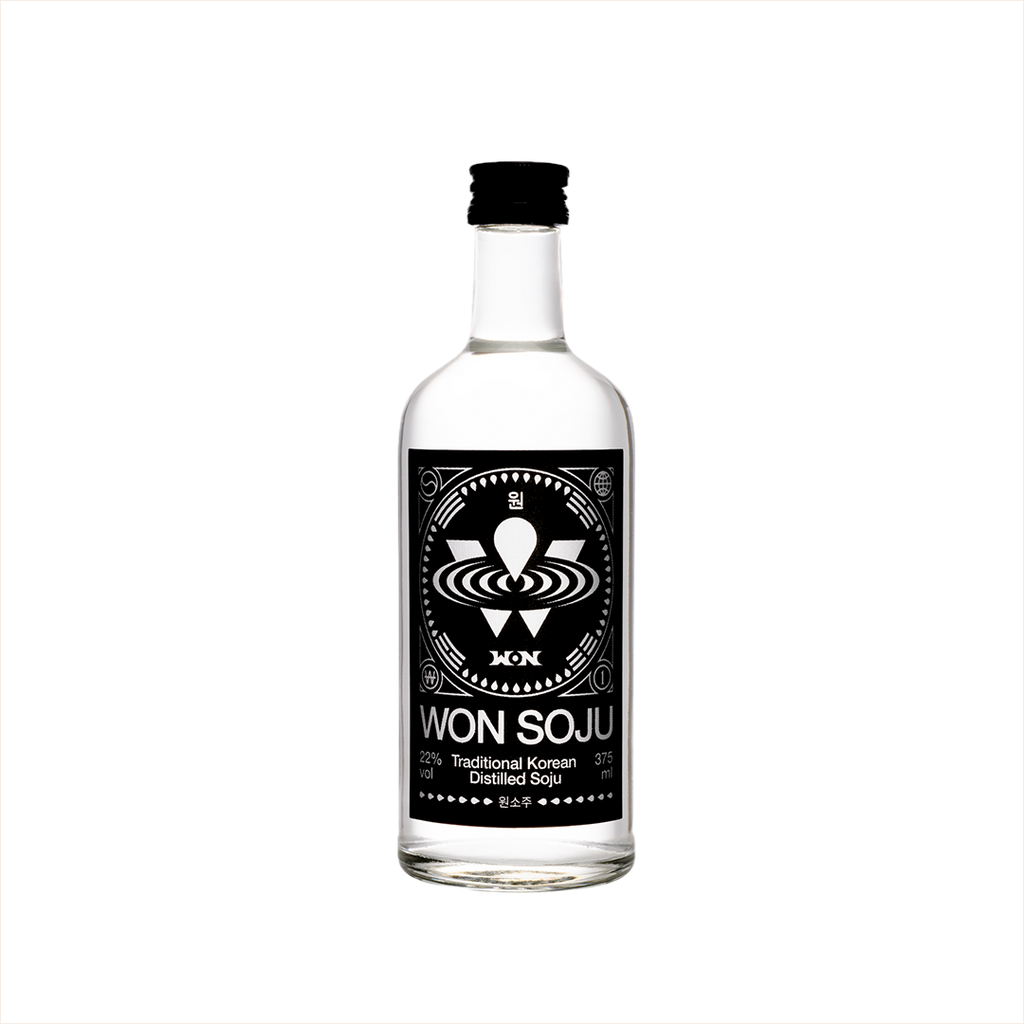 Bottle of Won Soju.