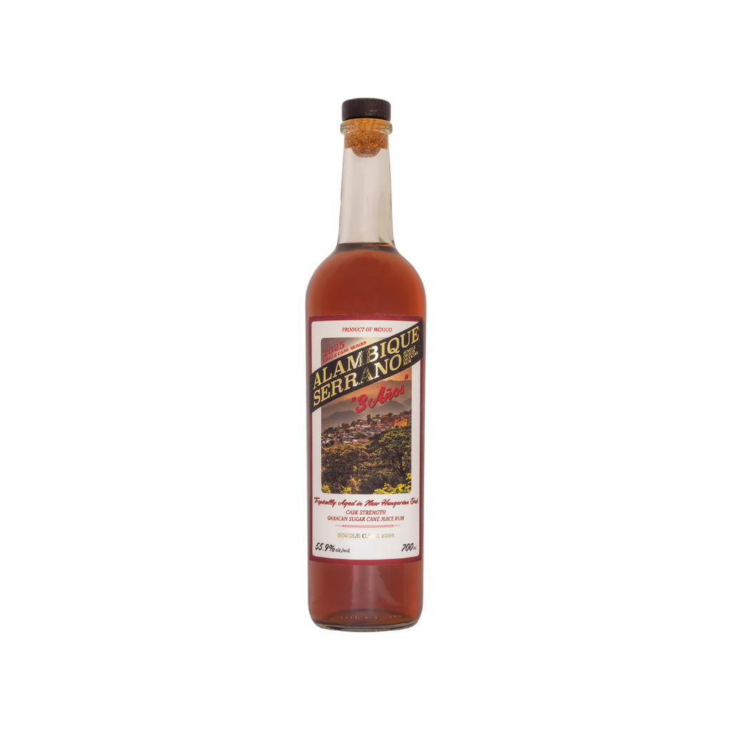 Bottle Image for Alambique Serrano 3 Años Single Cask #296 New Hungarian Oak Aged Rum