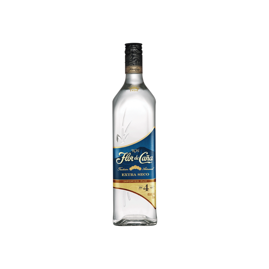 Bottle Image for Flor de Caña White Extra Seco 4 Year Old Rum