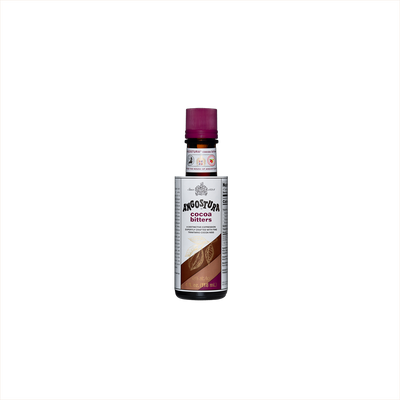 Bottle of Angostura Cocoa Bitters.
