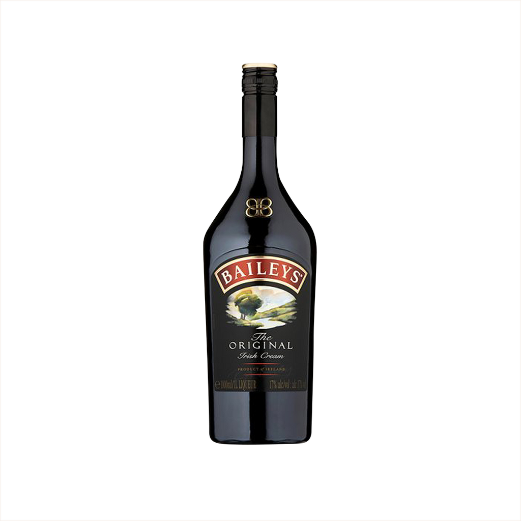 Bottle of Bailey's Irish Cream.