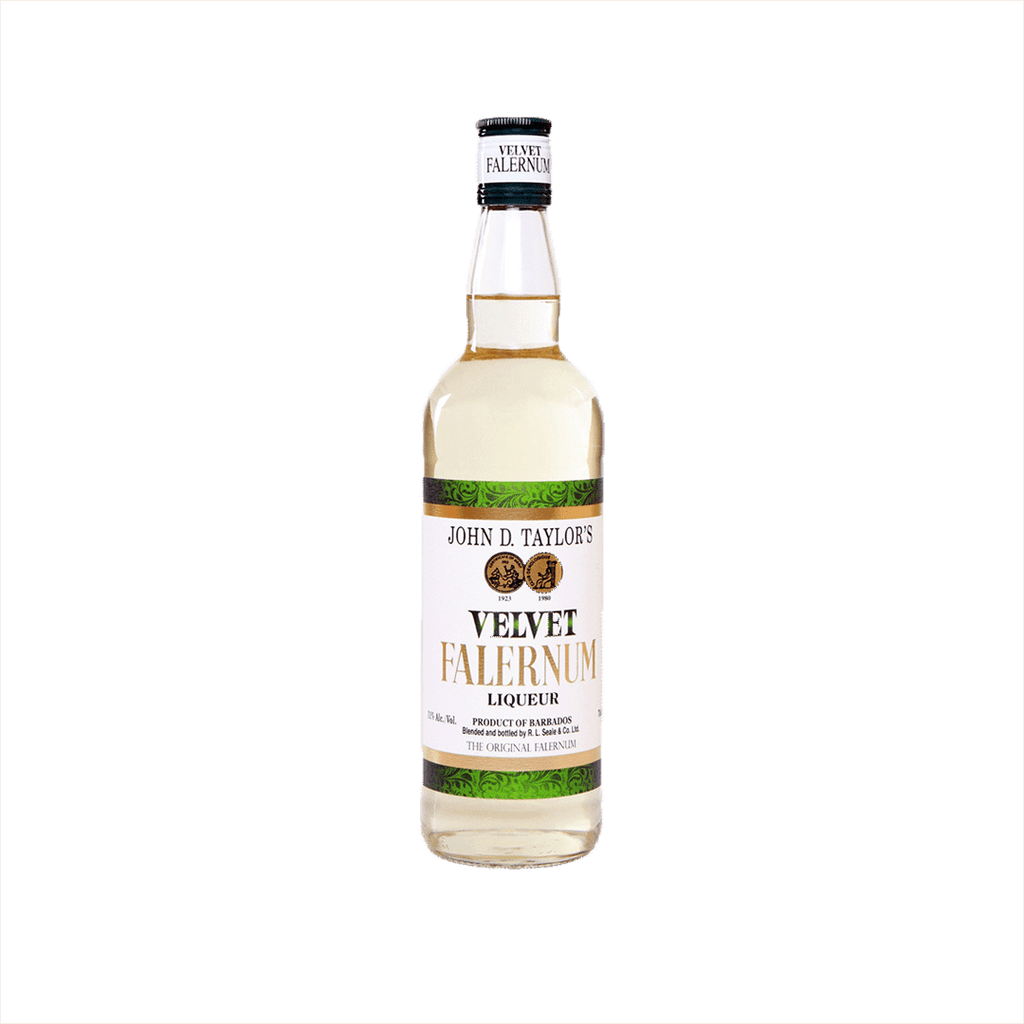 Bottle of John D. Taylor's Velvet Falernum.
