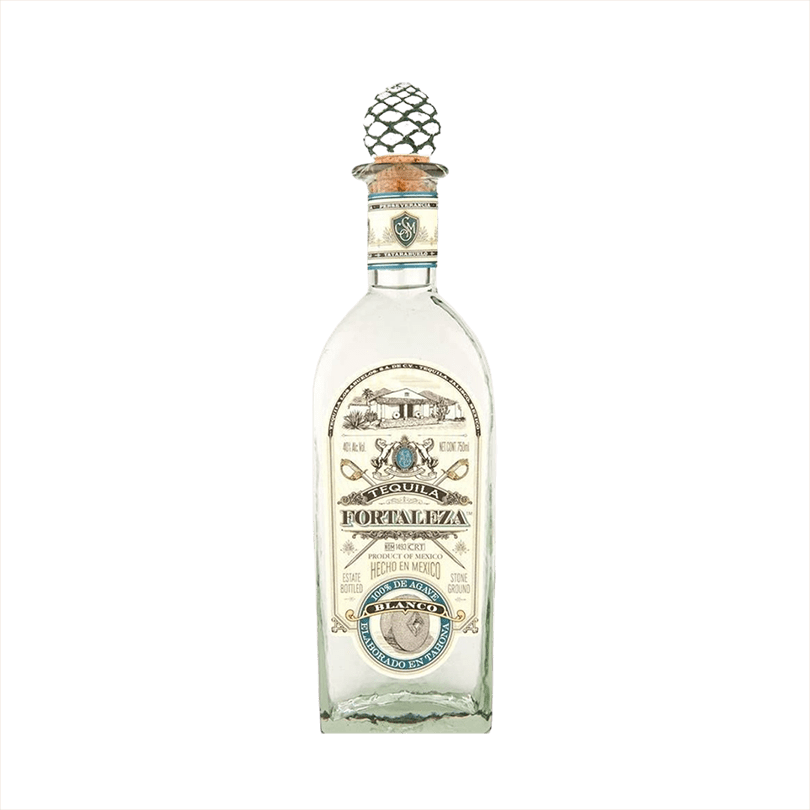 Bottle of Fortaleza Tequila Blanco