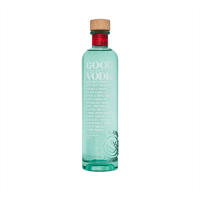 Bottle of Good Vodka.