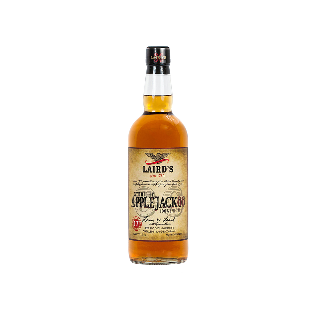 Bottle of Laird's Straight Applejack 86.