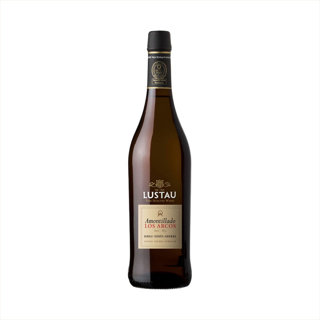 Bottle of Lustau Dry Amontillado Los Arcos.