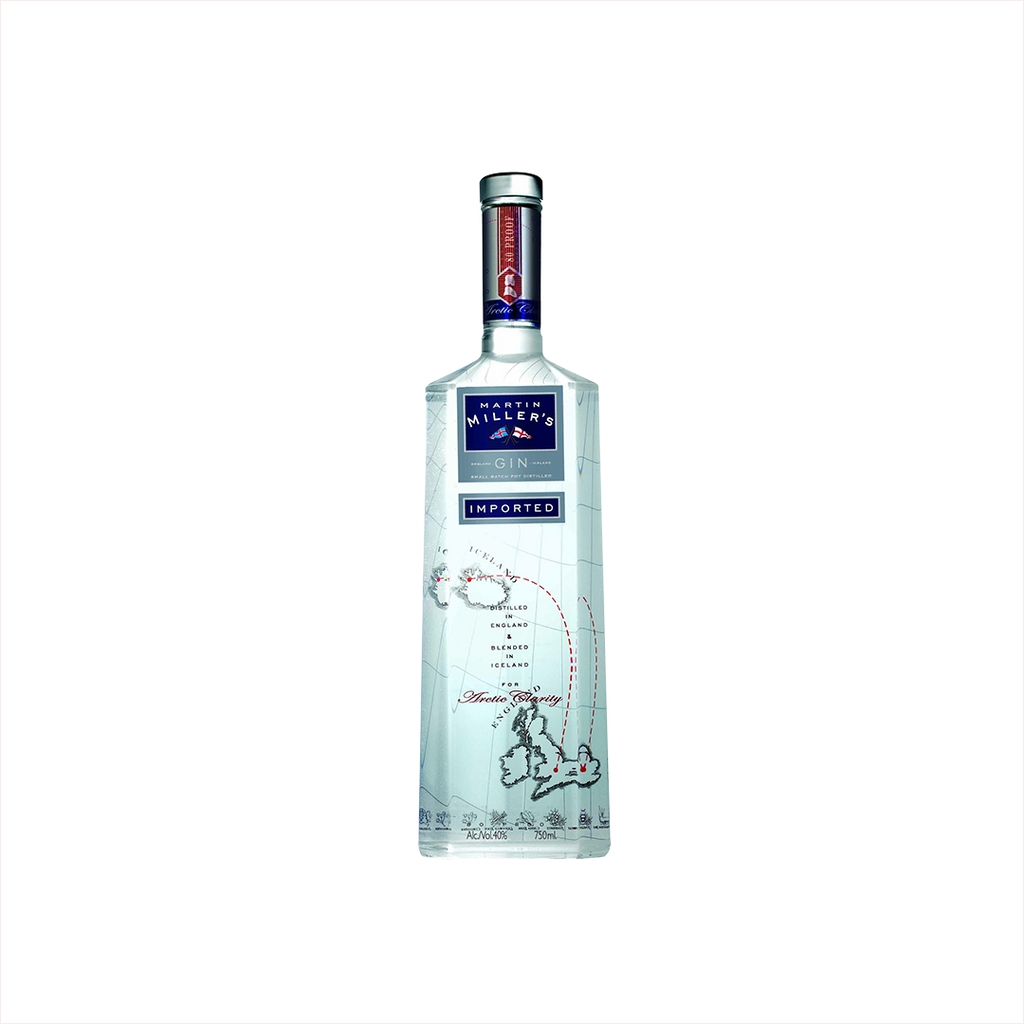 Bottle of Martin Miller's Gin.