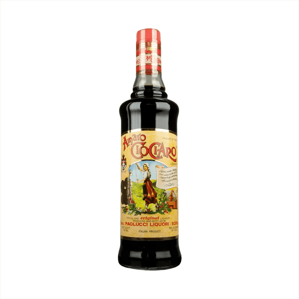 Bottle of Paolucci Amaro CioCiaro.
