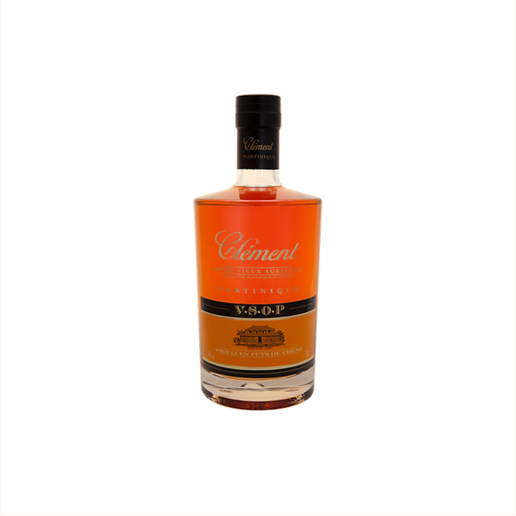 Bottle of Clement VSOP Rhum Vieux.