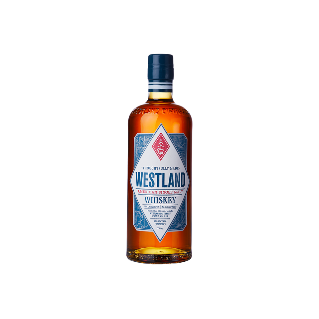 Bottle of Westland Flagship American Single Malt Whiskey.