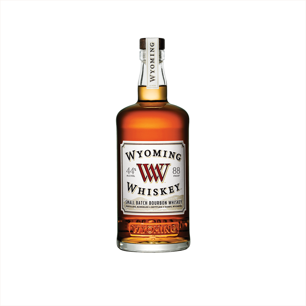 Bottle of Wyoming Small Batch Whiskey.