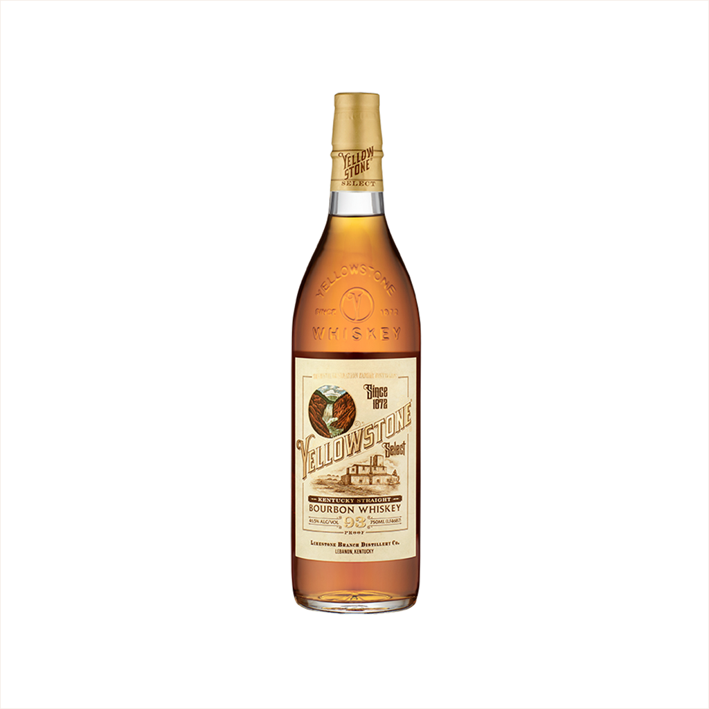 Bottle of Yellowstone Select Kentucky Straight Bourbon.