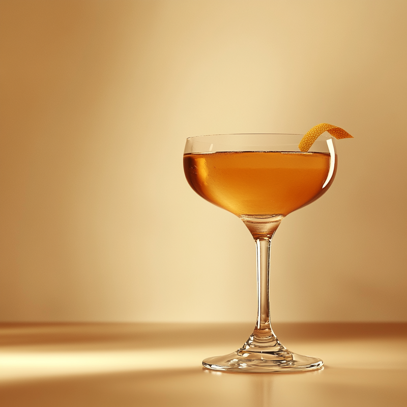 A photo of the Grapefruit Charmer cocktail containing Hennessy V.S. Cognac, Giffard Triple Sec, Drambuie Liqueur, Freshly squeezed pink grapefruit juice, Angostura Aromatic Bitters in a Coupe.