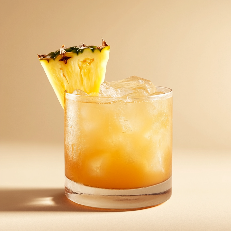 A photo of the Teq-Melon Tumble cocktail containing Milagro Reposado Tequila, MIDORI Melon Liqueur in a Old-Fashioned.