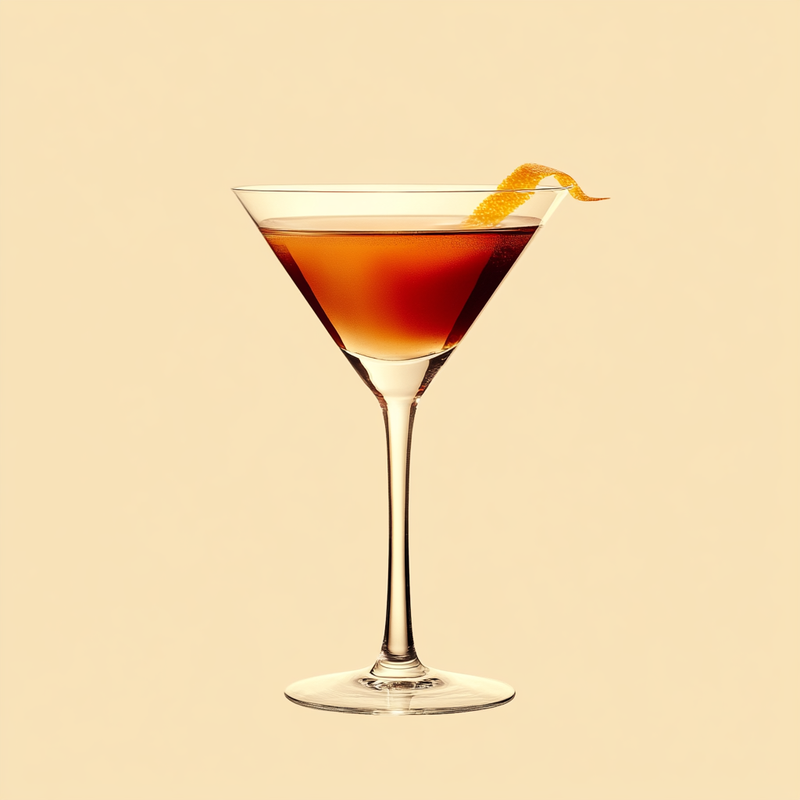 A photo of the Cherry Citrus Whisper cocktail containing Ketel One Vodka, Heering Cherry Liqueur, Giffard Triple Sec, Angostura Aromatic Bitters, Chilled water (reduce if wet ice) in a Martini.