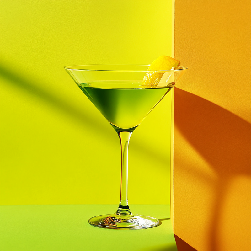 A photo of the Absinthe Special Cocktail cocktail containing Pernod Absinthe, Beefeater London Dry Gin, Legendre Herbsaint Original Liqueur, Angostura Aromatic Bitters, Angostura Orange Bitters, Chilled water (reduce if wet ice) in a Martini.