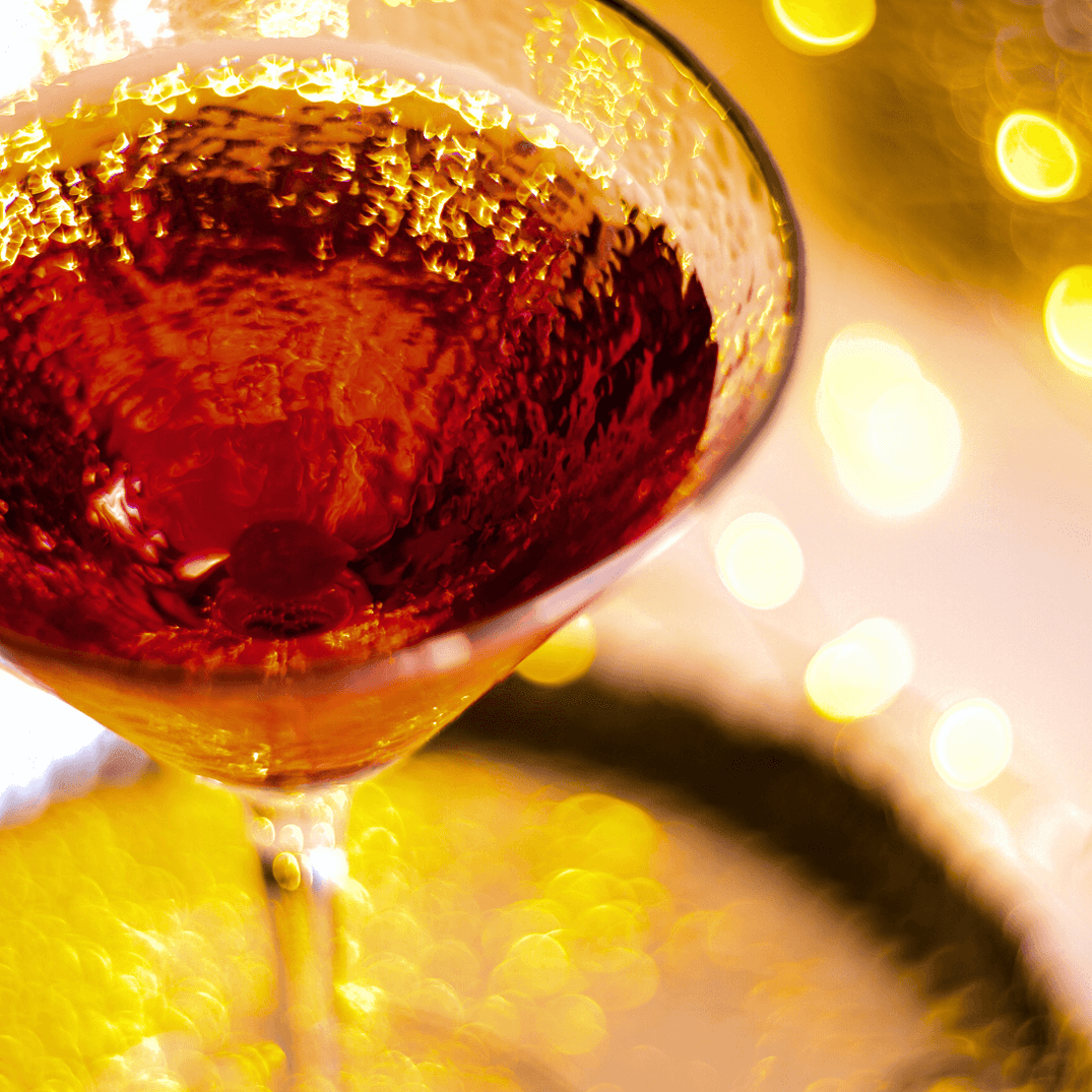 The Dark Heart cocktail recipe, featuring two different amaros, bourbo ...