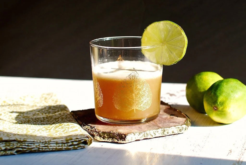 The Spice Trade, a cocktail recipe featuring Barrow's Intense Ginger Liqueur