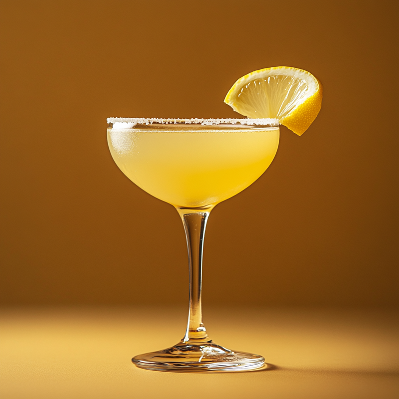 A photo of the The Highland Sour cocktail containing Compass Box Great King Street Artist's Blend Scotch, Giffard Triple Sec, Freshly squeezed lemon juice in a Coupe.