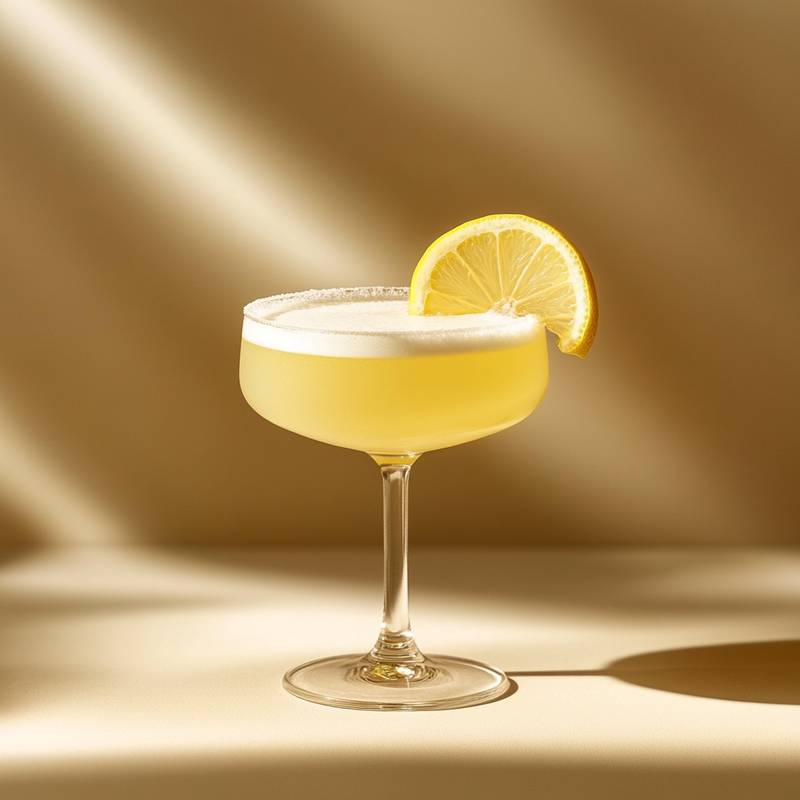 A photo of the Salty Honey Daiquiri cocktail containing Planteray 3 Stars White Rum, Honey water (1:1), Valdespino Inocente Fino Sherry, Freshly squeezed lemon juice, Fee Brothers Fee Foam Egg White Alternative in a Coupe.