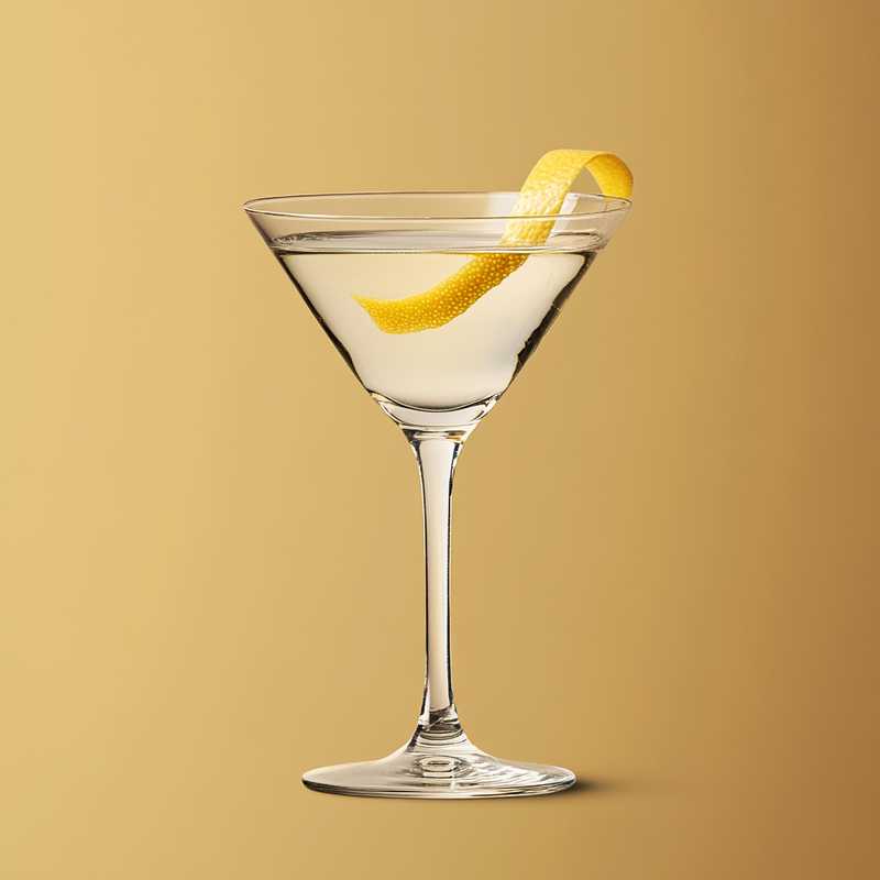 A photo of the Kangaroo Dry Martini cocktail containing Ketel One Vodka, Noilly Prat Dry Vermouth in a Martini.