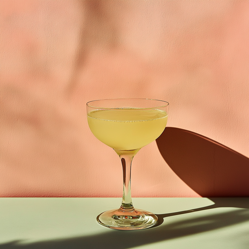 A photo of the Buzz & Lime Rum Punch cocktail containing Wray & Nephew White Overproof Rum, Runny honey, Freshly squeezed lime juice in a Old-Fashioned.