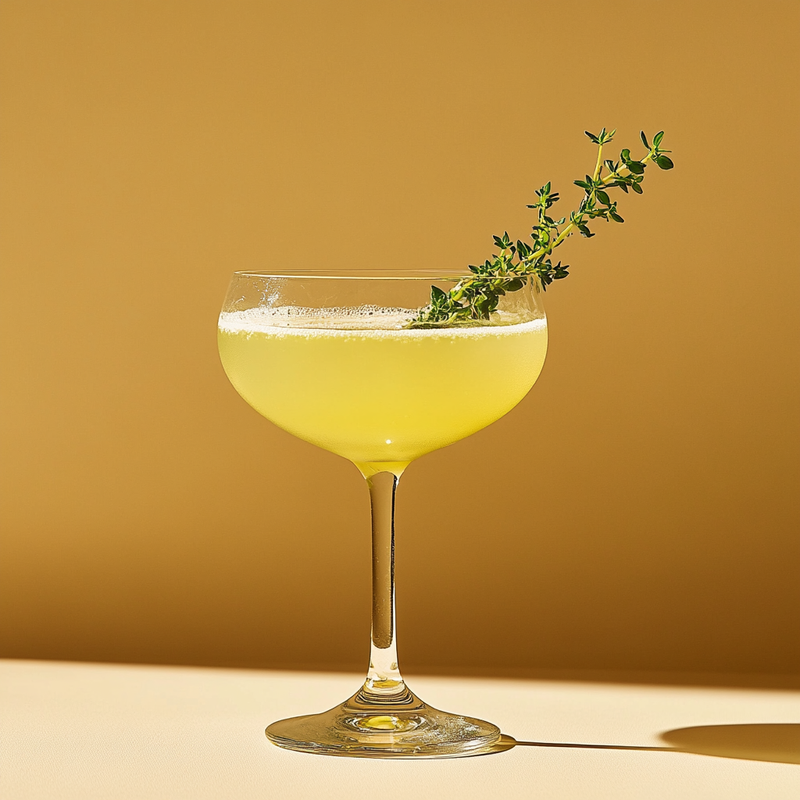 A photo of the Verdant Agave Breeze cocktail containing Del Maguey Vida Mezcal, Chartreuse Green, Luxardo Maraschino Liqueur, Fresh pressed pineapple juice, Freshly squeezed lime juice, Chilled water in a Coupe.