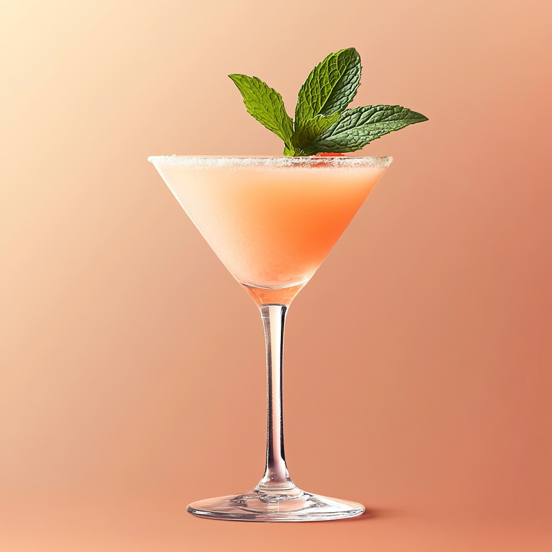 A photo of the Ribalaigua Daiquiri cocktail containing Planteray 3 Stars White Rum, Luxardo Maraschino Liqueur, Freshly squeezed pink grapefruit juice, Chilled water (reduce if wet ice) in a Martini.