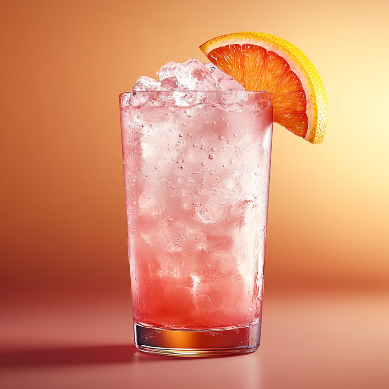 A photo of the Greyhound cocktail containing Ketel One Vodka, Freshly squeezed pink grapefruit juice in a Collins.