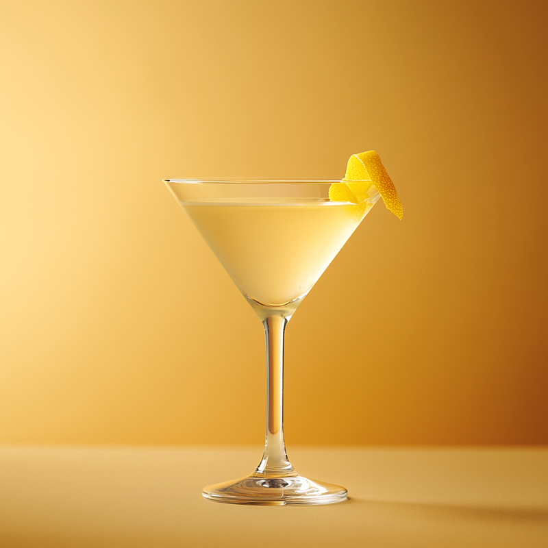 A photo of the Absinthe Cocktail cocktail containing Pernod Absinthe, Legendre Herbsaint Original Liqueur, Angostura Aromatic Bitters, Chilled water (reduce if wet ice) in a Martini.