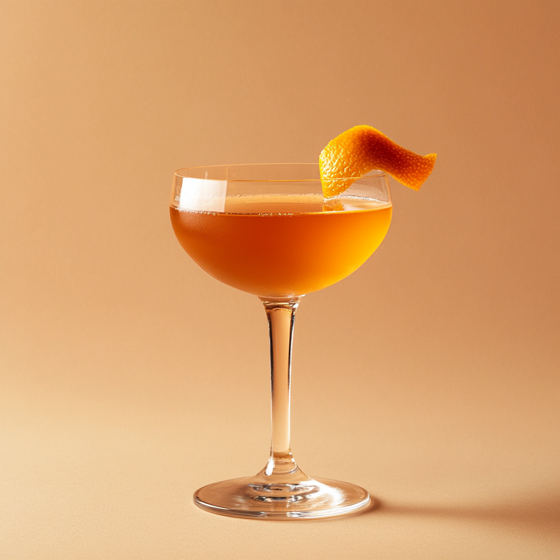 A photo of the Marguerite Cocktail cocktail containing Beefeater London Dry Gin, Noilly Prat Dry Vermouth, Pierre Ferrand Dry Curaçao, Angostura Orange Bitters in a Coupe.