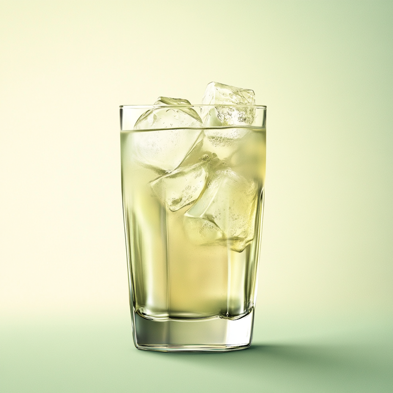 A photo of the Mauresque cocktail containing Pernod Absinthe, Giffard Orgeat Syrup, Chilled water in a Collins.