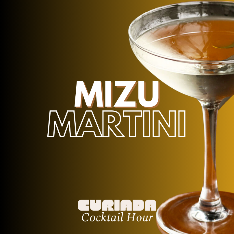 Mizu Martini: a Shochu cocktail