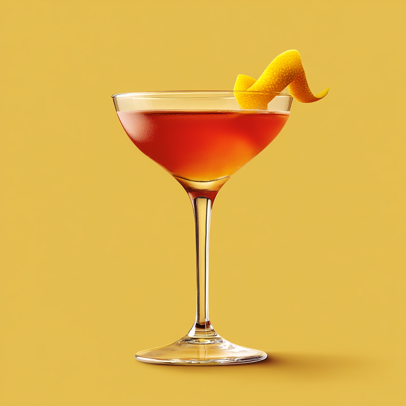 A photo of the Maple Grove Daiquiri cocktail containing Planteray 3 Stars White Rum, Campari Aperitivo, Maple syrup, Freshly squeezed lime juice in a Wine.