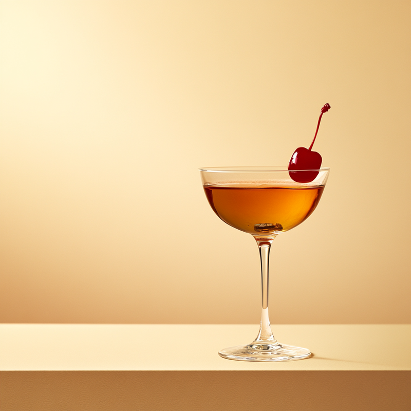 A photo of the The Ansonia cocktail containing Compass Box Great King Street Artist's Blend Scotch, Martini & Rossi Rosso Sweet Vermouth, Luxardo Maraschino Liqueur, Pernod Absinthe in a Coupe.