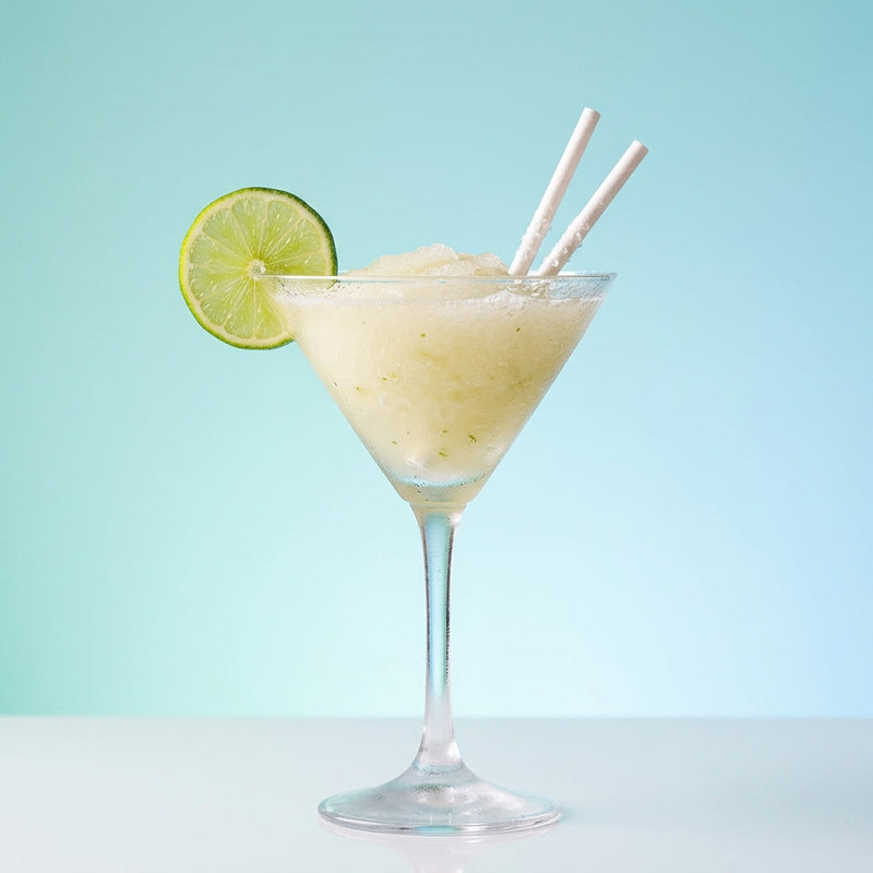 A photo of the Beachcomber's Daiquiri cocktail containing Planteray 3 Stars White Rum, Giffard Triple Sec, Freshly squeezed lime juice, Giffard Sugar Cane Syrup (Sirop Sucre de Canne) in a Martini.