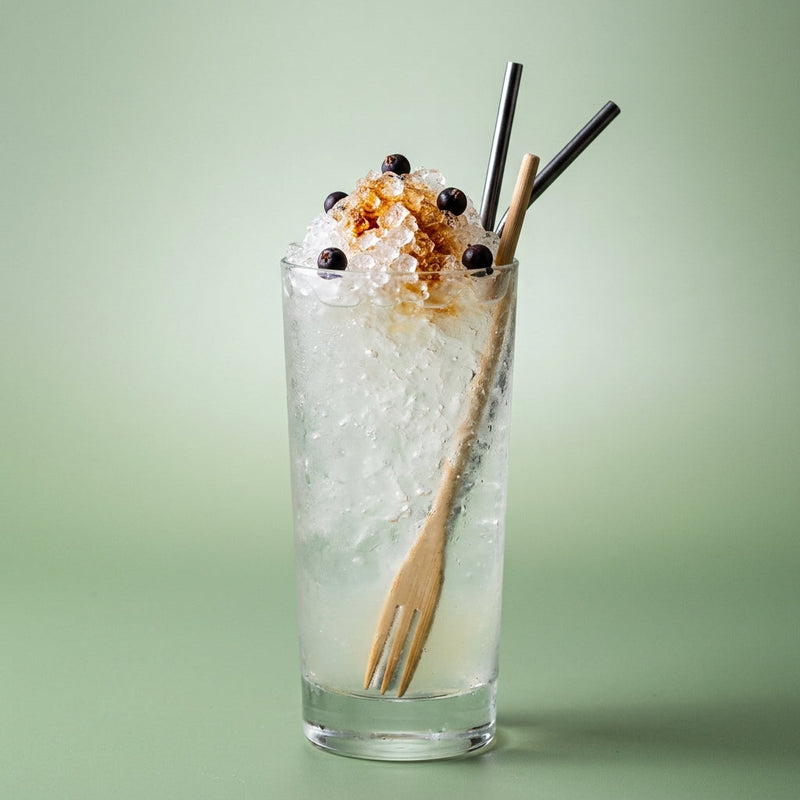A photo of the Swizzles Cocktail cocktail containing Beefeater London Dry Gin, Freshly squeezed lime juice, Giffard Sugar Cane Syrup (Sirop Sucre de Canne), Angostura Aromatic Bitters in a Collins.