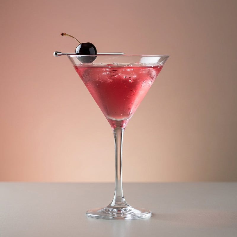A photo of the Bacardi Cocktail cocktail containing Planteray 3 Stars White Rum, Freshly squeezed lime juice, Liber & Co. Real Grenadine, Giffard Sugar Cane Syrup (Sirop Sucre de Canne), Chilled water in a Martini.