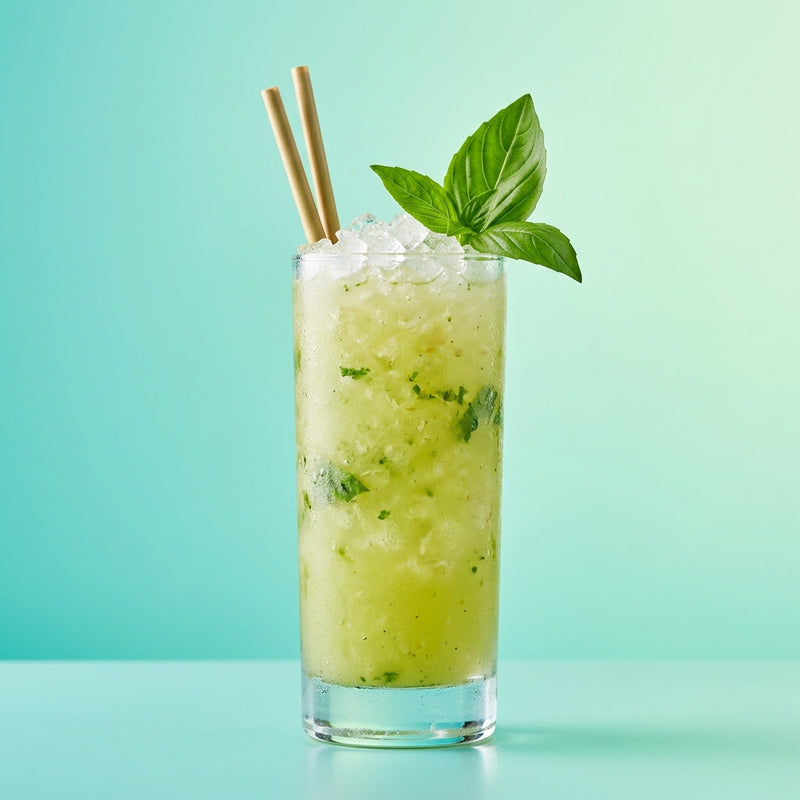 Gin & Ginger Basil Smash