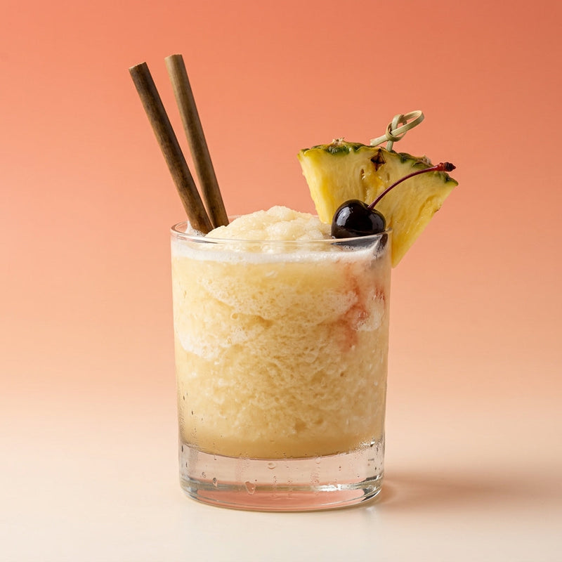 A photo of the Honolulu cocktail containing Planteray 3 Stars White Rum, Fresh pressed pineapple juice, Freshly squeezed lemon juice, Giffard Sugar Cane Syrup (Sirop Sucre de Canne), Liber & Co. Real Grenadine in a Old-Fashioned.