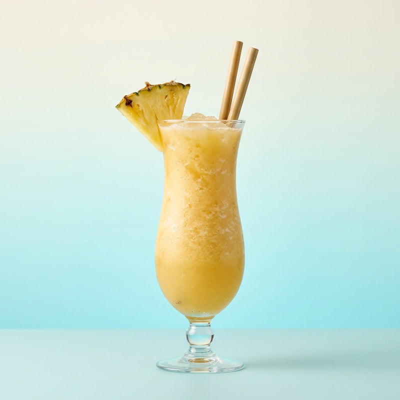 A photo of the Frozen Falernum Daiquiri Sling cocktail containing Planteray 3 Stars White Rum, Giffard Triple Sec, John D. Taylor's Velvet Falernum, Fresh pressed pineapple juice, Freshly squeezed lemon juice in a Sling.